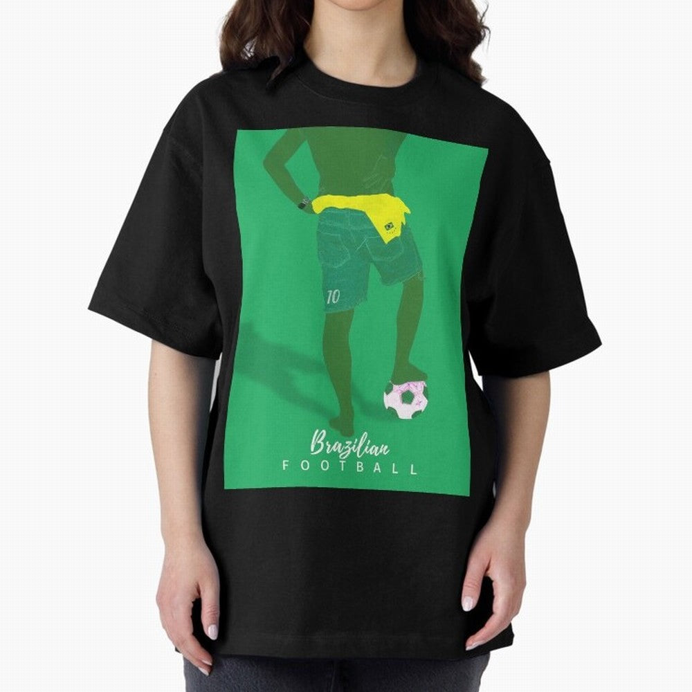 Brazilian Football Tribute Classic T-Shirt Celebrate Football Dreams Across Match Day Hype around FIFA World Cup 2026 USA Canada Mexico, Mbappe and Neymar, France, Fan Favorite Moments, National Team Passion, Big Match Drama and Soccer History;