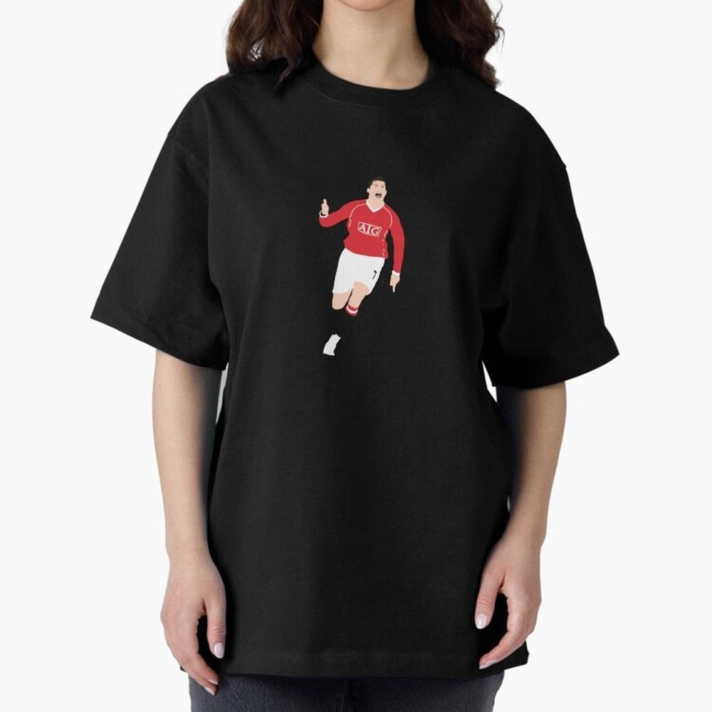 Vintage Cristiano Ronaldo 2 Oversized T-Shirt Honor Champions and Dreams in FIFA World Cup 2026 USA Canada Mexico Built around Mbappe and Neymar, Germany Energy, Vintage Soccer Flavor, Modern Football Stars, National Flags and Final Night Emotion;