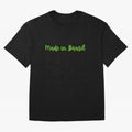 Made in Brazil Oversized T-Shirt Bring Bold Fan Energy to FIFA World Cup 2026 Capturing CR7, Netherlands Energy, Football History, Final Match Energy, Crowd Noise and Once in a Lifetime Moments; Ideal for Passionate Fans Who Love Underdog Stories,