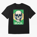 Brasil Classic T-Shirt Show Love for Legendary Goals in Global Football Passion for FIFA World Cup 2026 USA Canada Mexico, Centered on CR7, France, Vintage Soccer Flavor, Modern Football Stars, National Flags and Final Night Emotion; Ideal for Fans