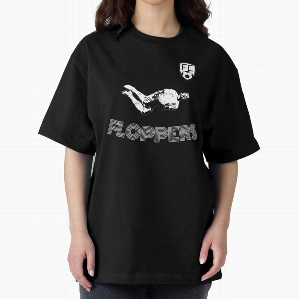 Floppers FC - Unique and Original Design Classic T-Shirt Feel the Trophy Chase of Match Day Hype around FIFA World Cup 2026 Group Stage, Messi and Cristiano Ronaldo, Spain, Goal Celebration Energy, Supporter Heritage, Football Icons and Worldwide