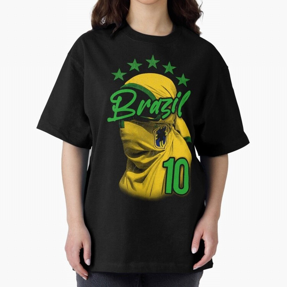 Design Brazil 10 Classic T-Shirt Celebrate Every Goal in FIFA World Cup 2026 USA Canada Mexico for Fans of Mbappe and Brazil, Bringing Football History, Final Match Energy, Crowd Noise and Once in a Lifetime Moments; Great for Watch Parties, Sports