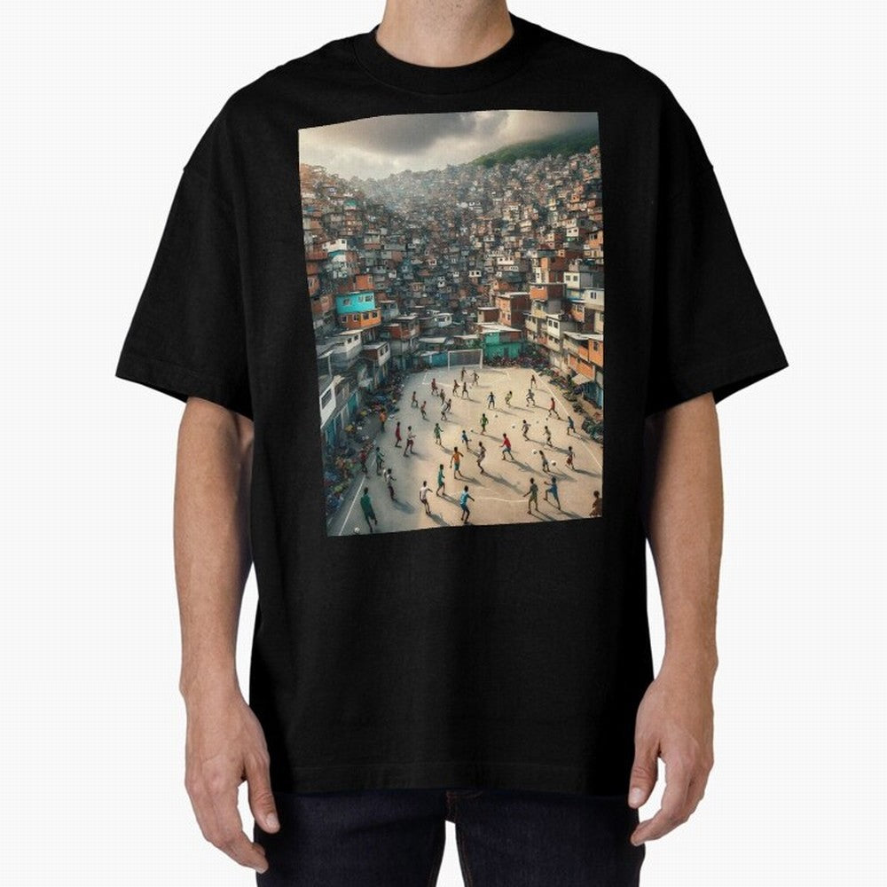 Favela Happiness Classic T-Shirt Remember Iconic Moments from FIFA World Cup 2026 Group Stage Spirit, Capturing France, Mbappe and Neymar, Soccer Culture, Superstar Moments, National Team Dreams and Competitive Fire; Great for Supporters Who Love