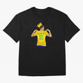 Neymar samba boy Classic T-Shirt Celebrate the Biggest Stage of FIFA World Cup 2026 for Fans of Cristiano Ronaldo and Germany, Bringing Vintage Soccer Flavor, Modern Football Stars, National Flags and Final Night Emotion; Made for Die Hard
