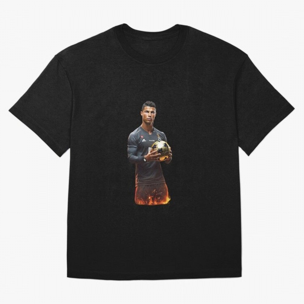 Real Goat Cristiano Ronaldo Oversized T-Shirt Relive FIFA World Cup 2026 Spirit, Inspired by England and Germany, CR7 and Messi, Fan Favorite Moments, National Team Passion, Big Match Drama and Soccer History; Ideal for Football Dads, Football