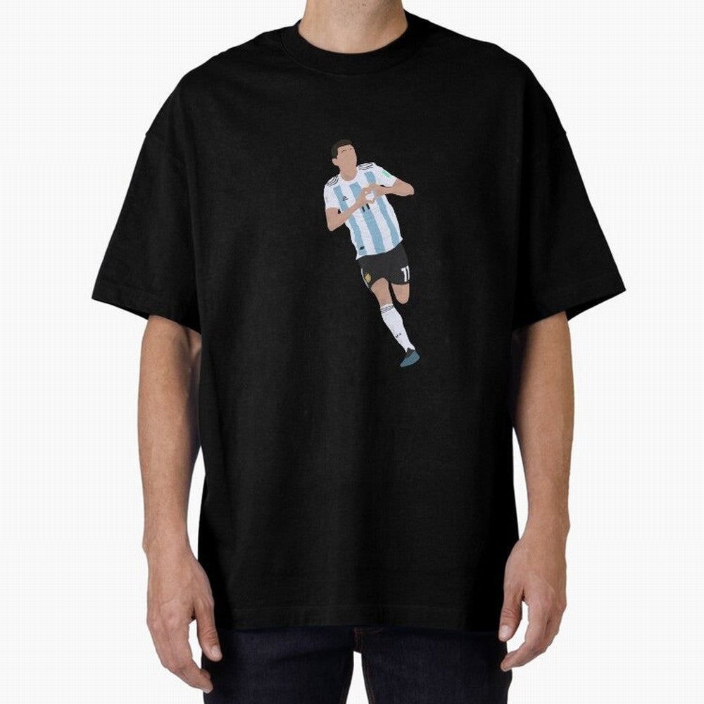 ANGEL DI MARIA CELEBRATION Classic T-Shirt Celebrate Fan Culture around the FIFA World Cup 2026 Journey through Neymar, Haaland and Cristiano Ronaldo Highlights, Portugal, Spain and Germany Pride, Vintage Soccer Flavor, Modern Football Stars,