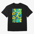 Geometric Brazil colors Classic T-Shirt Join Global Football Passion for FIFA World Cup 2026, Inspired by Messi, Germany, Football Passion, Legendary Performances, Festival Vibes and Supporter Community; Perfect for People Who Love Argentina,