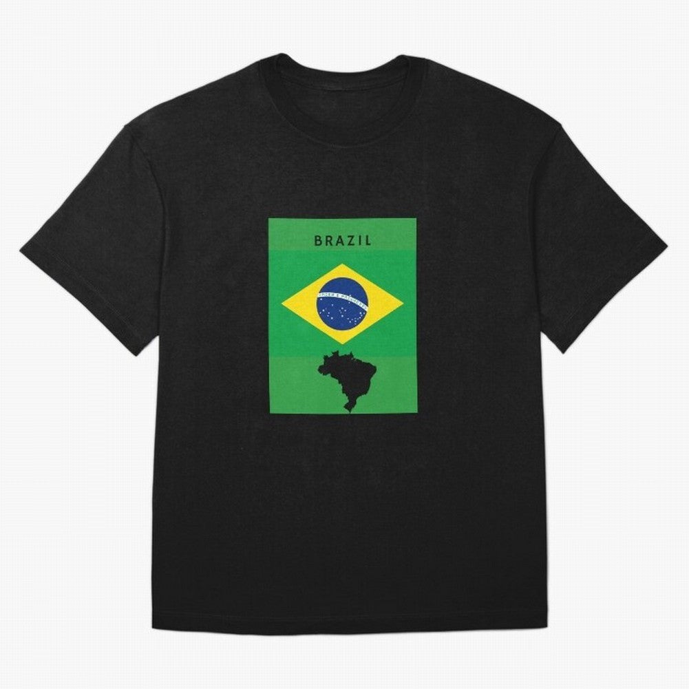 Brazil Classic T-Shirt Enjoy Match Day Hype around FIFA World Cup 2026 USA Canada Mexico, Neymar, Argentina, France and Brazil, Champion Mindset, Group Stage Buzz, Knockout Tension and Passionate Fan Culture; Created for Match Day Parties, Soccer