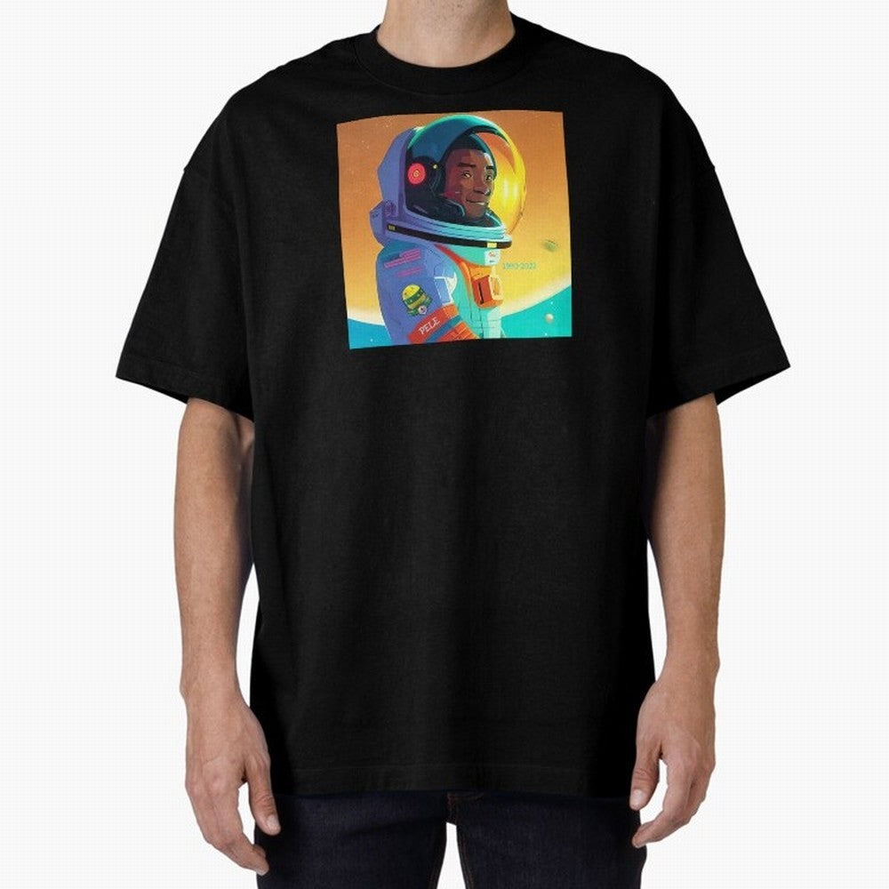 Pele in space looking game Classic T-Shirt Show Fan Pride Across FIFA World Cup 2026 Group Stage for Fans of Neymar, Haaland and Cristiano Ronaldo and Portugal, Spain and Germany, Bringing Football Festival Excitement, Trophy Ambitions, Country