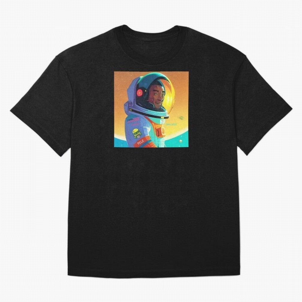 Pele in space looking game Classic T-Shirt Show Fan Pride Across FIFA World Cup 2026 Group Stage for Fans of Neymar, Haaland and Cristiano Ronaldo and Portugal, Spain and Germany, Bringing Football Festival Excitement, Trophy Ambitions, Country