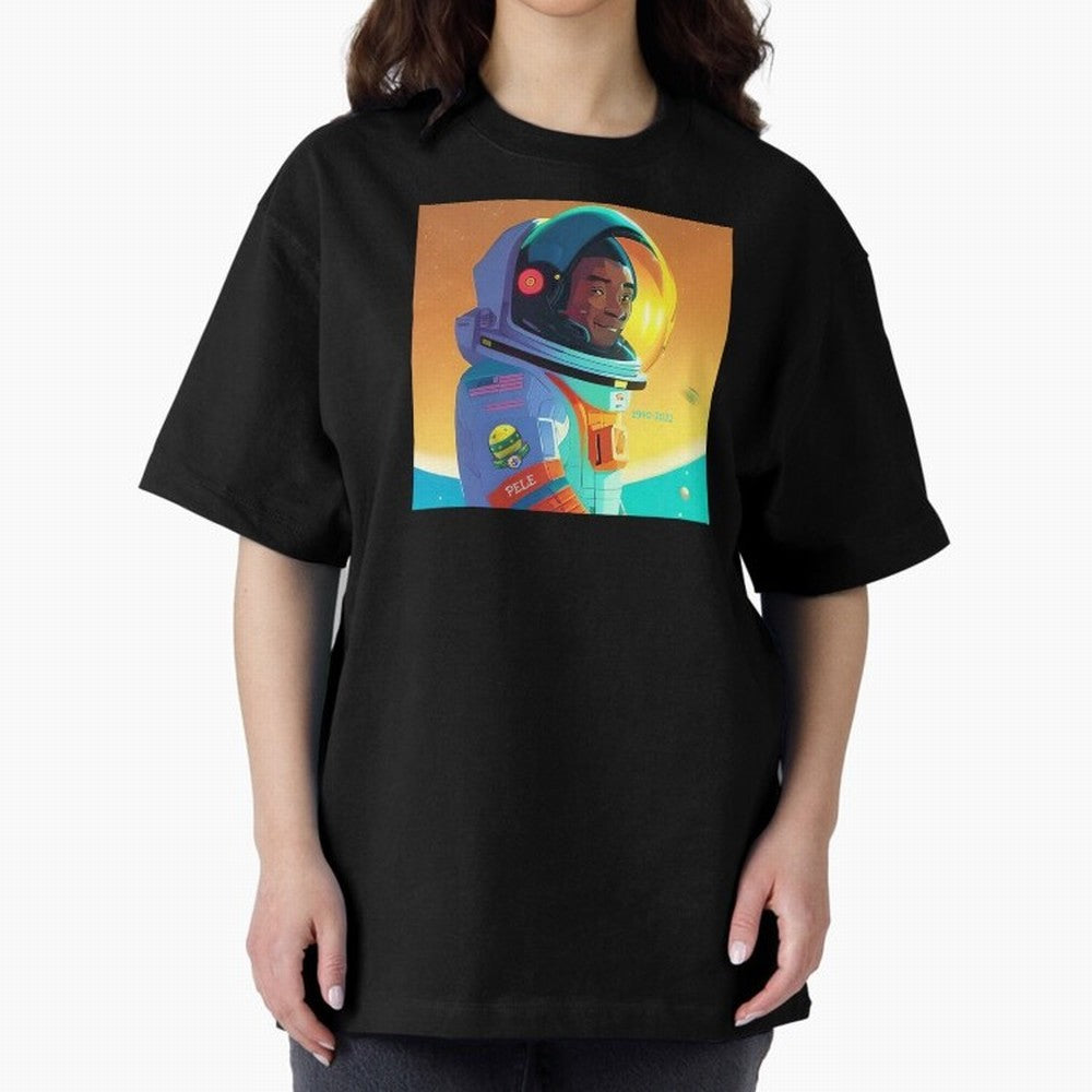 Pele in space looking game Classic T-Shirt Show Fan Pride Across FIFA World Cup 2026 Group Stage for Fans of Neymar, Haaland and Cristiano Ronaldo and Portugal, Spain and Germany, Bringing Football Festival Excitement, Trophy Ambitions, Country
