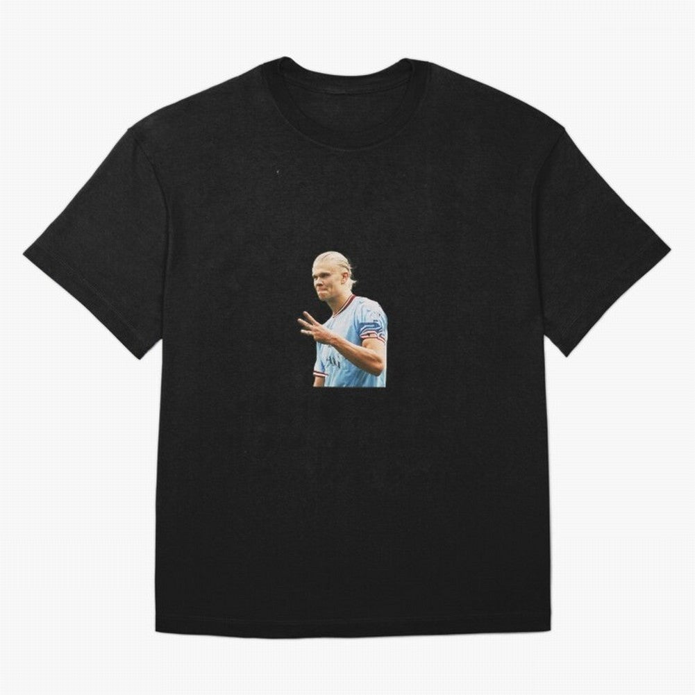 Haaland hattrick Classic T-Shirt Support FIFA World Cup 2026 Group Stage Filled with CR7, France and Portugal Energy, Football Festival Excitement, Trophy Ambitions, Country Rivalries and Star Player Buzz; Created for Match Day Parties, Soccer