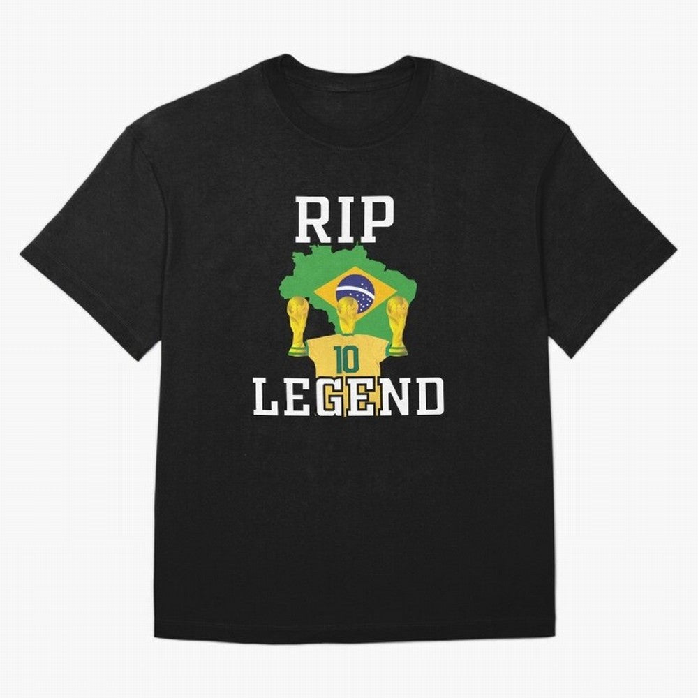 RIP LEGEND rest in peace Pele Classic T-Shirt Capture Stadium Memories from FIFA World Cup 2026 Group Stage Built around Neymar, Germany Energy, Classic Soccer Heritage, Championship Pressure, Fan Loyalty and International Pride; Perfect for