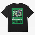 Pele Says Everything is Pratice Graphic Oversized T-Shirt Show Your Love for FIFA World Cup 2026 USA Canada Mexico for Fans of Messi and Cristiano Ronaldo and England, Bringing Soccer Culture, Superstar Moments, National Team Dreams and Competitive