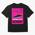 Pele Quote Success Is No Accident Graphic Classic T-Shirt Show Up for the Glory of FIFA World Cup 2026 USA Canada Mexico Spirit, Connected to Germany, Messi, CR7 and Mbappe, Sports Nostalgia, International Competition, Famous Players and