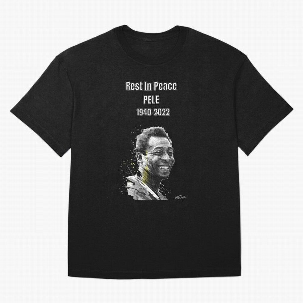 Rest In Peace Pele Essential T-Shirt Show Championship Spirit for Global Football Passion for FIFA World Cup 2026 Group Stage, Inspired by CR7, Spain, Supporter Pride, Iconic Celebrations, Legendary Names and Global Match Day Energy; Ideal for Fans
