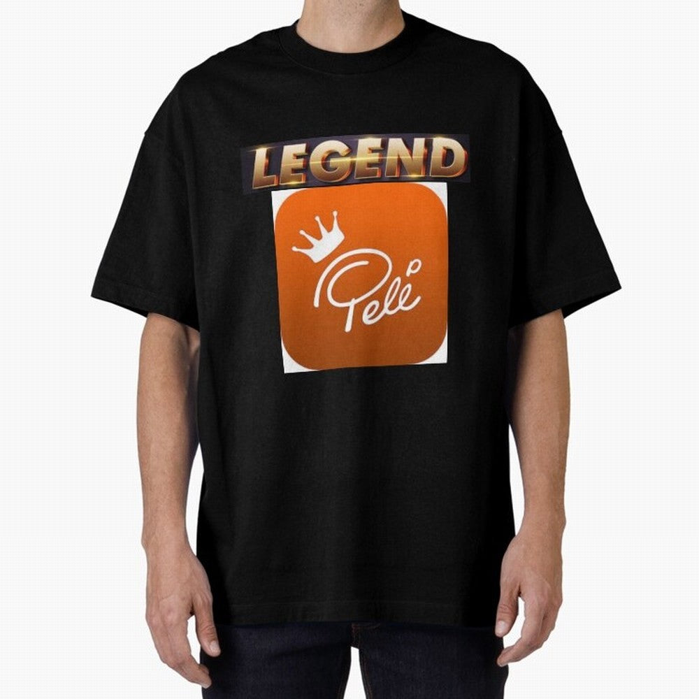 Signed Pele Shirt Oversized T-Shirt Remember FIFA World Cup 2026 Group Stage for Fans of Haaland and Brazil, Portugal and Argentina, Bringing Game Day Rituals, Football Legends, Country Pride and the Road to the Final; Perfect for Fans, Collectors,