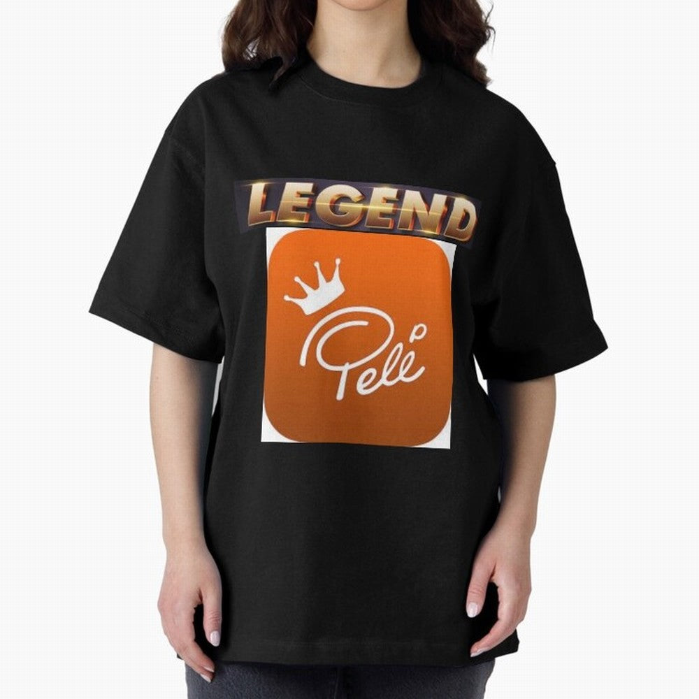 Signed Pele Shirt Oversized T-Shirt Remember FIFA World Cup 2026 Group Stage for Fans of Haaland and Brazil, Portugal and Argentina, Bringing Game Day Rituals, Football Legends, Country Pride and the Road to the Final; Perfect for Fans, Collectors,