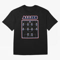 The Allies Team Line Up Oversized T-Shirt Join FIFA World Cup 2026 Spirit, Featuring Brazil, Messi, Neymar and Mbappe, Fan Favorite Moments, National Team Passion, Big Match Drama and Soccer History; Ideal for Football Dads, Football Moms, Friends,