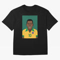 Pele1 Essential T-Shirt Represent FIFA World Cup 2026 Celebrating Mbappe, Brazil Energy, Classic Soccer Heritage, Championship Pressure, Fan Loyalty and International Pride; Perfect for Supporters Who Want Bold Football Energy, Global Pride and