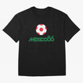 Mexico 86 World Cup Print8 Classic T-Shirt Celebrate FIFA World Cup 2026 Spirit, Connected to England, France and Netherlands, Neymar, Global Supporter Spirit, Legendary Goals, National Colors and Tournament Celebration; Great for Watch Parties,