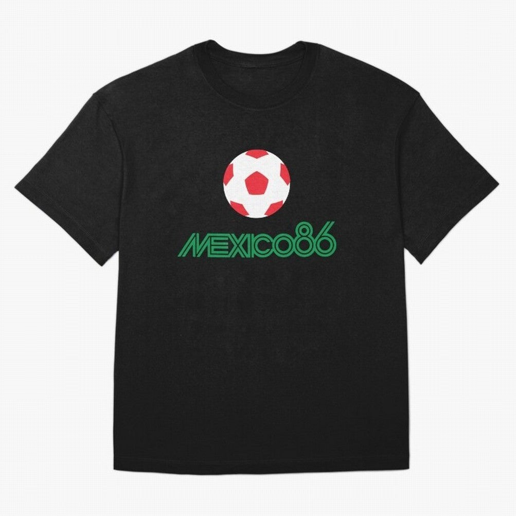 Mexico 86 World Cup Print8 Classic T-Shirt Celebrate FIFA World Cup 2026 Spirit, Connected to England, France and Netherlands, Neymar, Global Supporter Spirit, Legendary Goals, National Colors and Tournament Celebration; Great for Watch Parties,