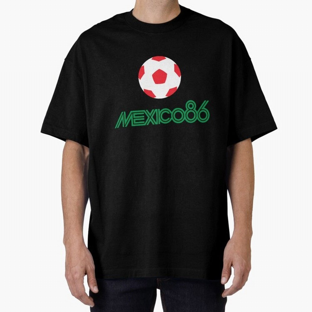 Mexico 86 World Cup Print8 Classic T-Shirt Celebrate FIFA World Cup 2026 Spirit, Connected to England, France and Netherlands, Neymar, Global Supporter Spirit, Legendary Goals, National Colors and Tournament Celebration; Great for Watch Parties,