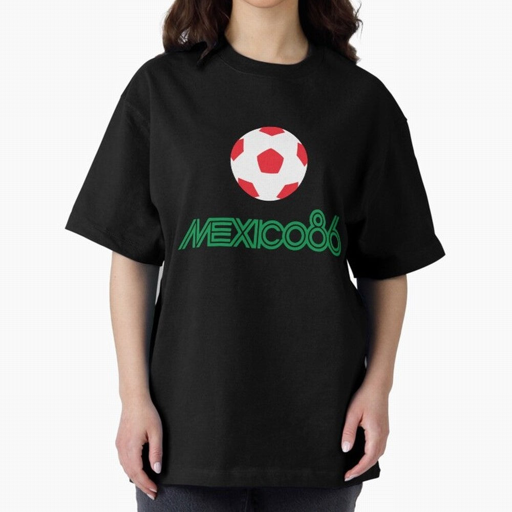 Mexico 86 World Cup Print8 Classic T-Shirt Celebrate FIFA World Cup 2026 Spirit, Connected to England, France and Netherlands, Neymar, Global Supporter Spirit, Legendary Goals, National Colors and Tournament Celebration; Great for Watch Parties,