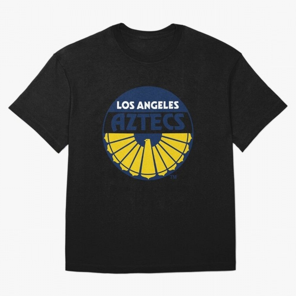 LA AZTECS200 Oversized T-Shirt Feel the Roar of Match Day Hype around FIFA World Cup 2026 Group Stage, CR7, France and Portugal, Stadium Memories, Football Loyalty, International Chants and Championship Tradition; Perfect for Supporters Who Want