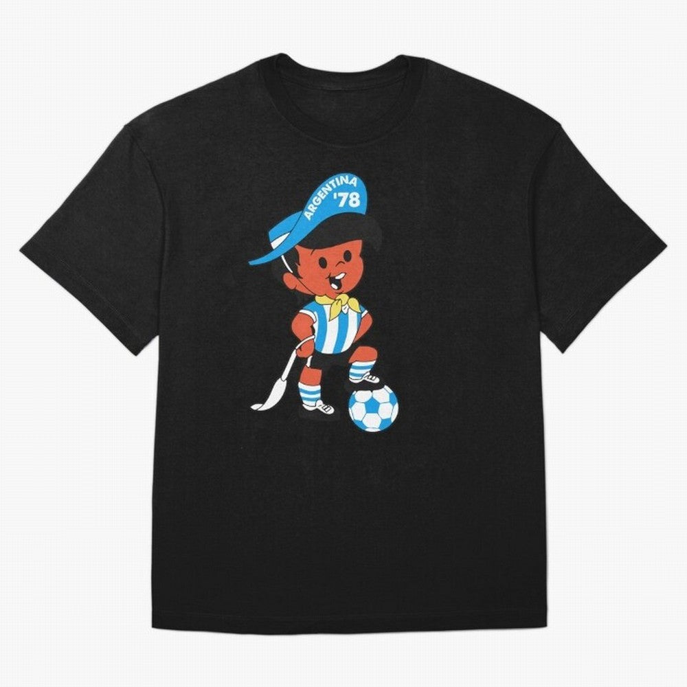 Argentina 78 Mascot Print1 Essential T-Shirt Feel FIFA World Cup 2026 USA Canada Mexico for Fans of Mbappe and Netherlands, Bringing Football History, Final Match Energy, Crowd Noise and Once in a Lifetime Moments; Ideal for Passionate Fans Who