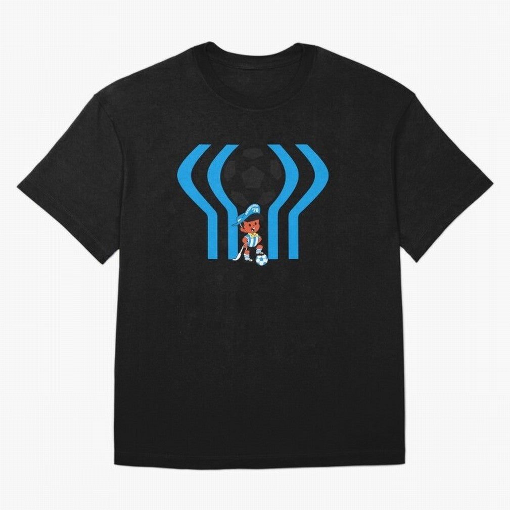 Argentina 78 Mascot Print1 Essential T-Shirt Bring a Vintage Feel to FIFA World Cup 2026 Featuring Messi, Neymar and Mbappe, Netherlands Energy, Football Festival Excitement, Trophy Ambitions, Country Rivalries and Star Player Buzz; Made for