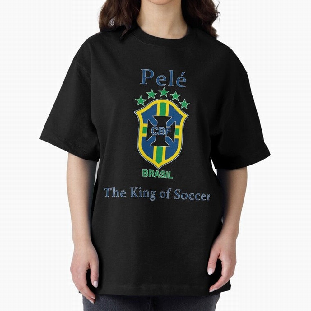 Pele king of soccer Essential T-Shirt Celebrate Football Dreams Across FIFA World Cup 2026 Group Stage Featuring Haaland and Mbappe, Argentina, France and Brazil Energy, Soccer Culture, Superstar Moments, National Team Dreams and Competitive Fire;