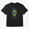 Pele king of soccer Essential T-Shirt Celebrate Football Dreams Across FIFA World Cup 2026 Group Stage Featuring Haaland and Mbappe, Argentina, France and Brazil Energy, Soccer Culture, Superstar Moments, National Team Dreams and Competitive Fire;