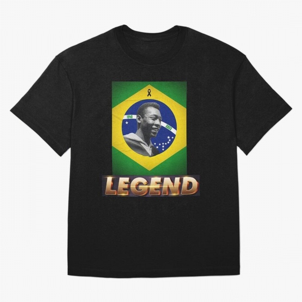 Signed Pele Shirt Classic T-Shirt Celebrate the Road through the FIFA World Cup 2026 Journey through Messi, Neymar and Mbappe Highlights, Germany Pride, Worldwide Fan Energy, Dramatic Goals, Stadium Lights and Championship Celebrations; Perfect for