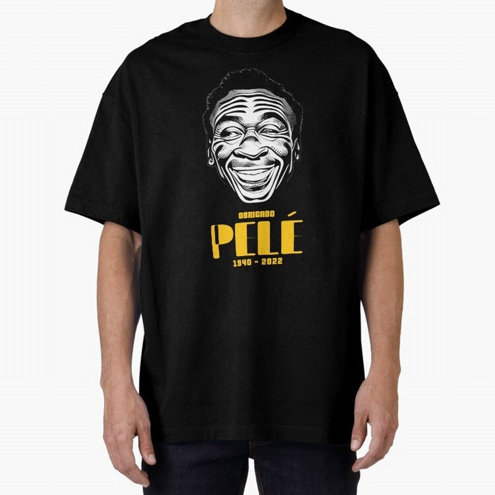 Pel¨¦ O Rei | Obrigado Pel¨¦ Essential T-Shirt Feel the Trophy Chase of Global Football Passion for FIFA World Cup 2026 USA Canada Mexico, Inspired by Neymar, Brazil, Tournament Hype, Historic Matchups, Family Viewing Parties and Global Sports