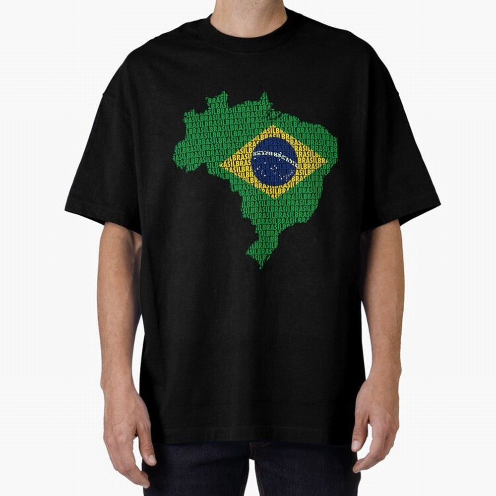 Map of Brazil (Brasil) Classic T-Shirt Follow the Road to the FIFA World Cup 2026 USA Canada Mexico Journey through Neymar Highlights, Brazil, Portugal and Argentina Pride, Fan Favorite Moments, National Team Passion, Big Match Drama and Soccer