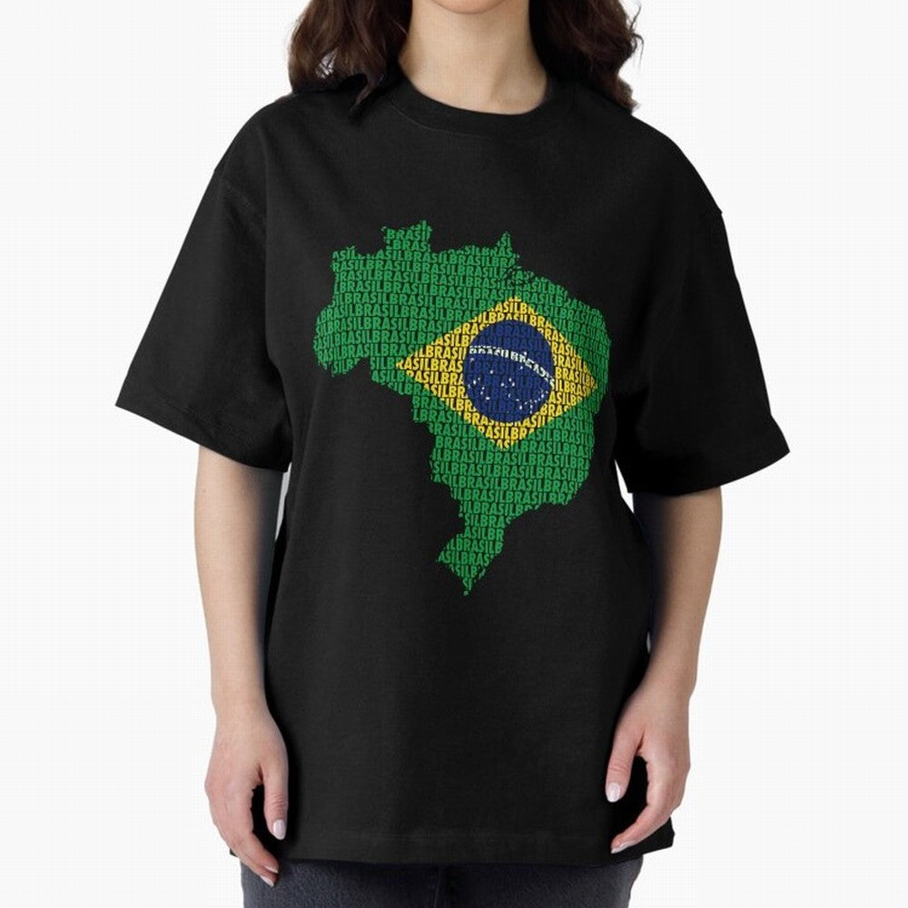 Map of Brazil (Brasil) Classic T-Shirt Follow the Road to the FIFA World Cup 2026 USA Canada Mexico Journey through Neymar Highlights, Brazil, Portugal and Argentina Pride, Fan Favorite Moments, National Team Passion, Big Match Drama and Soccer