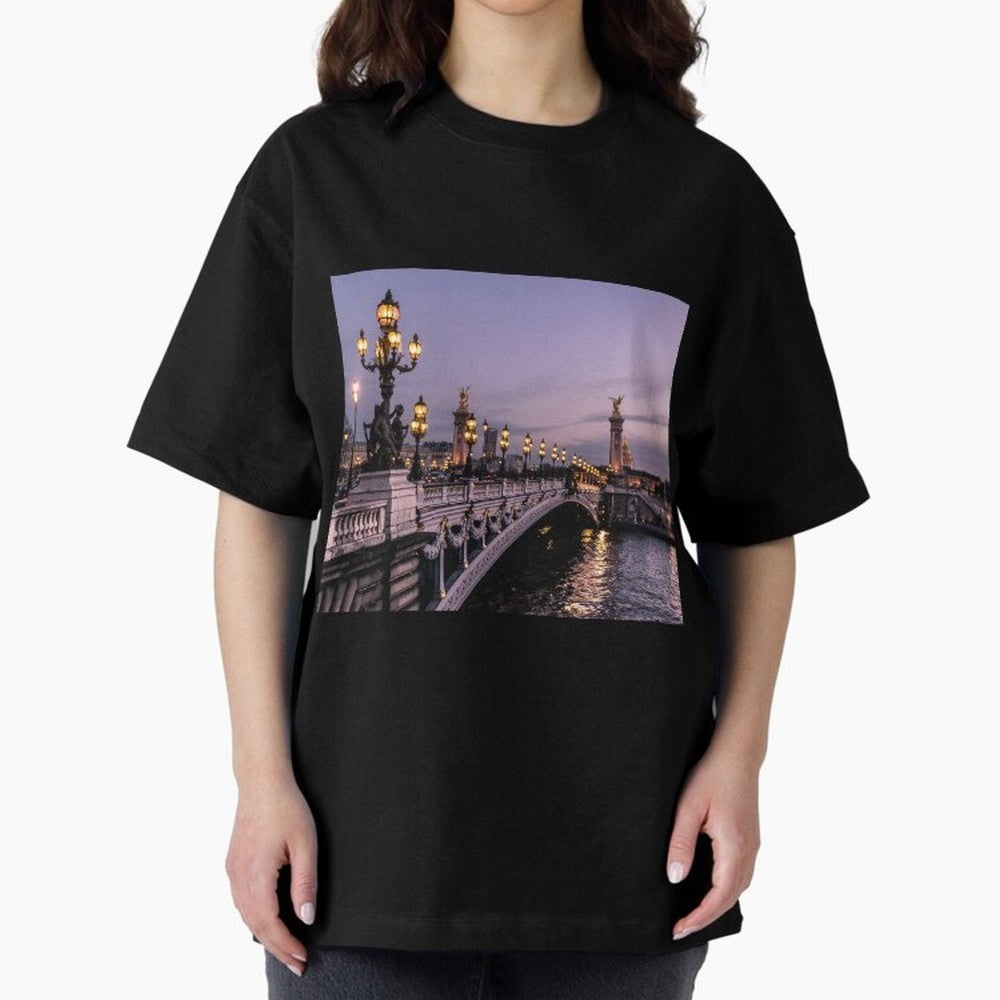 Paris view bridge Premium T-Shirt Enjoy FIFA World Cup 2026 Spirit, Built around Portugal, Spain and Germany, Messi, Neymar and Mbappe, Football History, Final Match Energy, Crowd Noise and Once in a Lifetime Moments; Ideal for Fans Who Follow