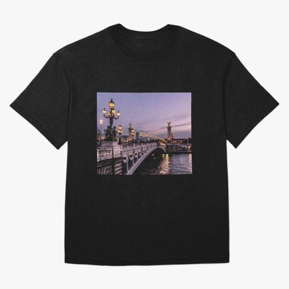 Paris view bridge Premium T-Shirt Enjoy FIFA World Cup 2026 Spirit, Built around Portugal, Spain and Germany, Messi, Neymar and Mbappe, Football History, Final Match Energy, Crowd Noise and Once in a Lifetime Moments; Ideal for Fans Who Follow