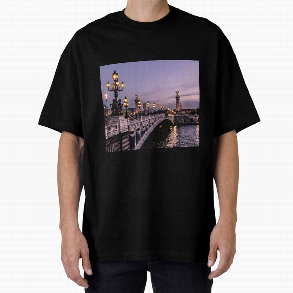 Paris view bridge Premium T-Shirt Enjoy FIFA World Cup 2026 Spirit, Built around Portugal, Spain and Germany, Messi, Neymar and Mbappe, Football History, Final Match Energy, Crowd Noise and Once in a Lifetime Moments; Ideal for Fans Who Follow