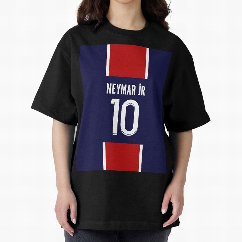 Neymar - Paris 2023 Graphic T-Shirt Make Every Kick Count in Global Football Passion for FIFA World Cup 2026 USA Canada Mexico, Capturing Cristiano Ronaldo, Haaland and CR7, Spain, Stadium Memories, Football Loyalty, International Chants and