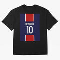 Neymar - Paris 2023 Graphic T-Shirt Make Every Kick Count in Global Football Passion for FIFA World Cup 2026 USA Canada Mexico, Capturing Cristiano Ronaldo, Haaland and CR7, Spain, Stadium Memories, Football Loyalty, International Chants and