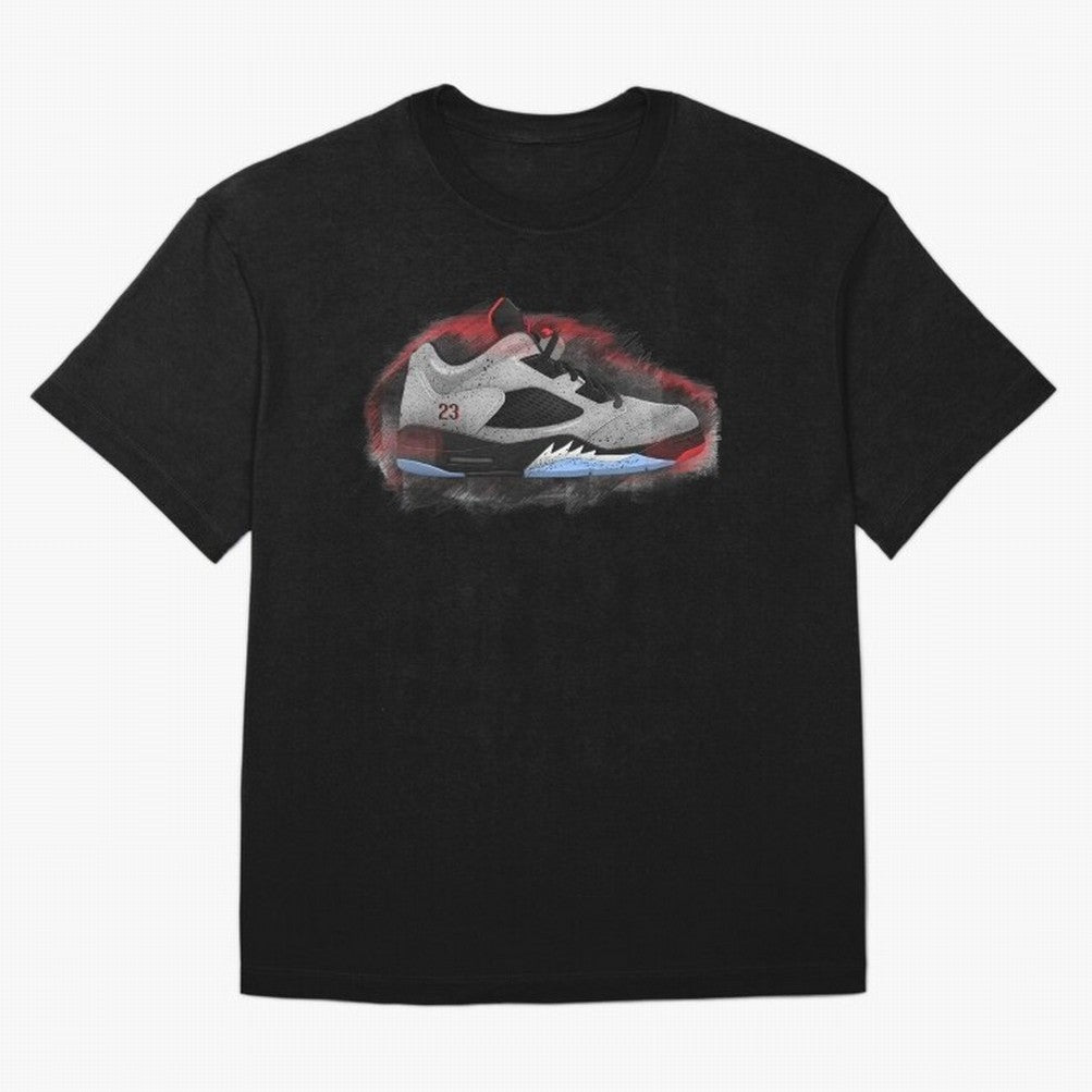 Jordan 5 NEYMAR Premium T-Shirt Stand Out with Spirit from Match Day Hype around FIFA World Cup 2026, Messi and Cristiano Ronaldo, France and Portugal, Global Supporter Spirit, Legendary Goals, National Colors and Tournament Celebration; Ideal for