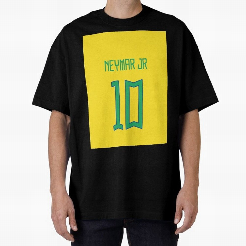 Neymar - Brazil 2022 Graphic T-Shirt Celebrate Rivalries and Pride in the FIFA World Cup 2026 USA Canada Mexico Journey through Neymar, Haaland and Cristiano Ronaldo Highlights, Portugal Pride, Football History, Final Match Energy, Crowd Noise and
