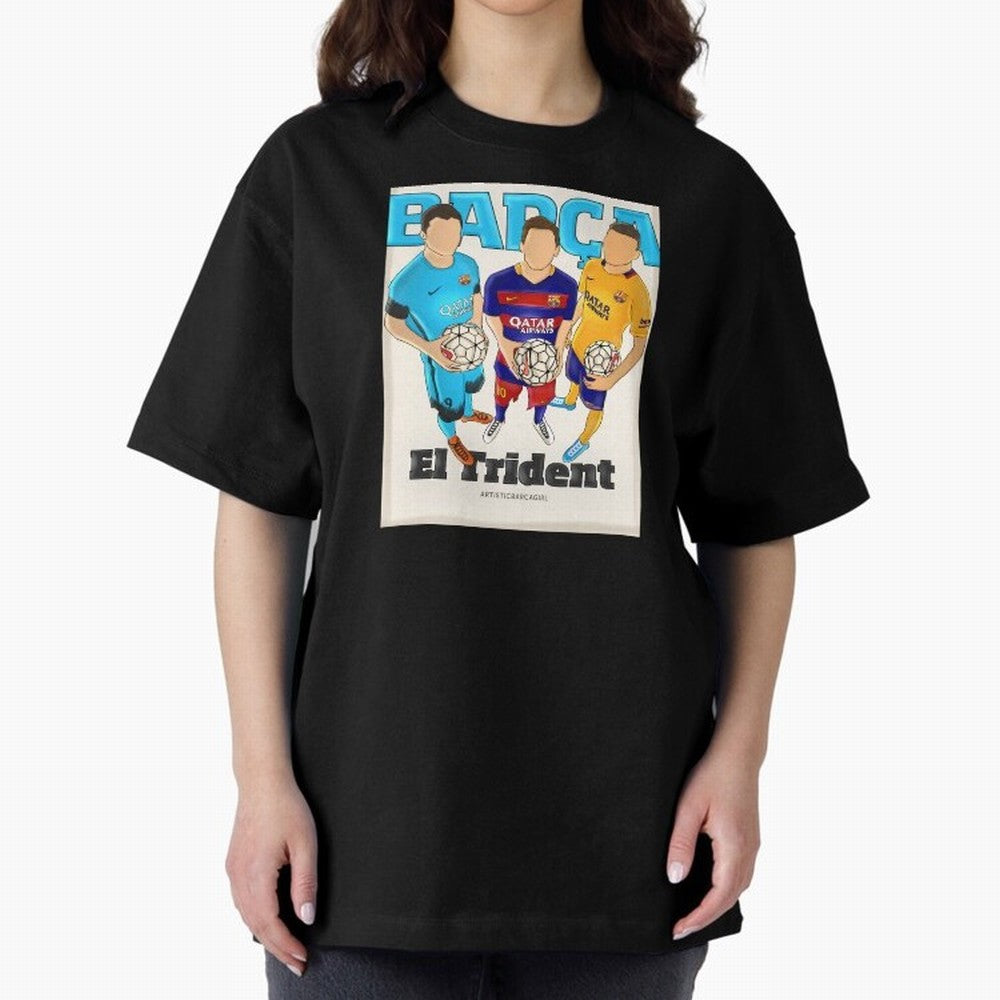 Msn football soccer fcbarcelona Premium T-Shirt Celebrate FIFA World Cup 2026 USA Canada Mexico for Fans of Messi and Cristiano Ronaldo and Argentina and Brazil, Bringing Football Passion, Legendary Performances, Festival Vibes and Supporter