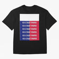 ICI C'EST PARIS Graphic T-Shirt Honor Champions and Dreams in FIFA World Cup 2026 Highlighting Messi, Neymar and Mbappe, France and Portugal Energy, Fan Favorite Moments, National Team Passion, Big Match Drama and Soccer History; Great for