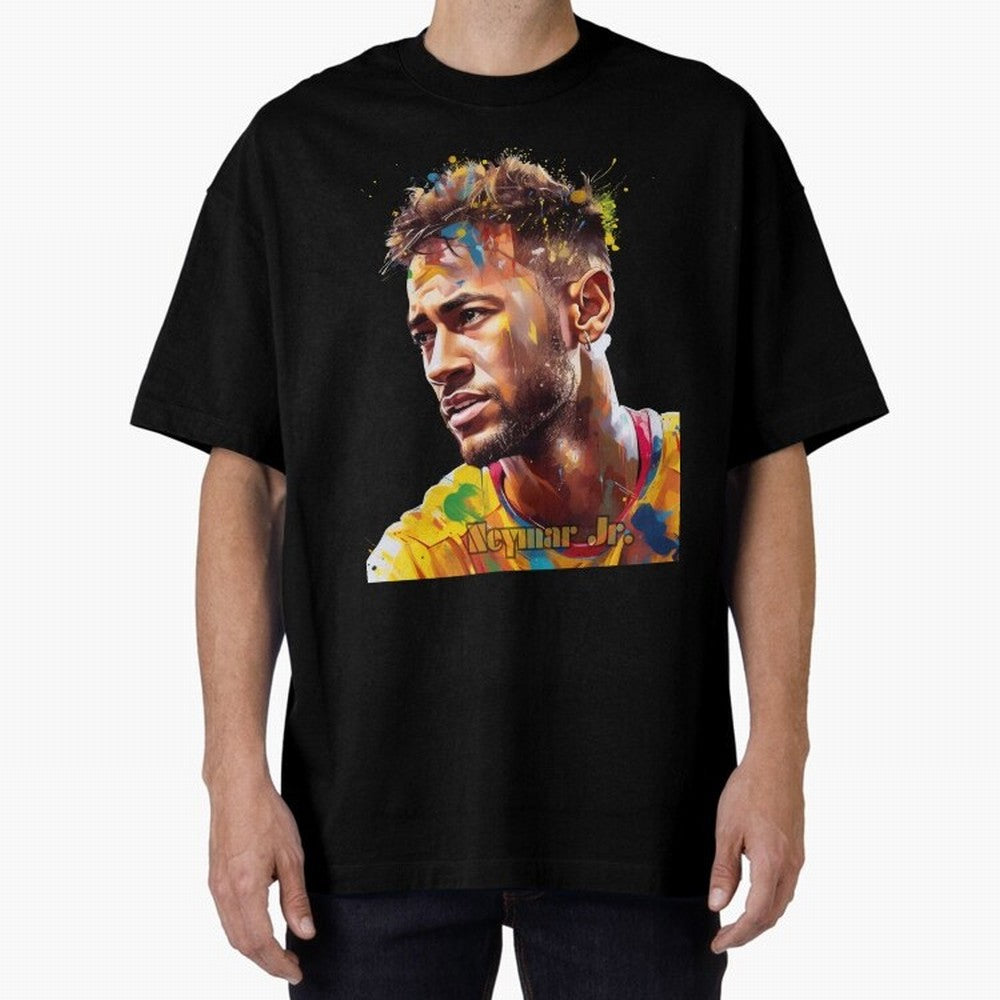 Neymar Premium T-Shirt Show Your Stadium Side during Match Day Hype around FIFA World Cup 2026 USA Canada Mexico, Mbappe, Germany, Goal Celebration Energy, Supporter Heritage, Football Icons and Worldwide Tournament Joy; Great for Supporters Who