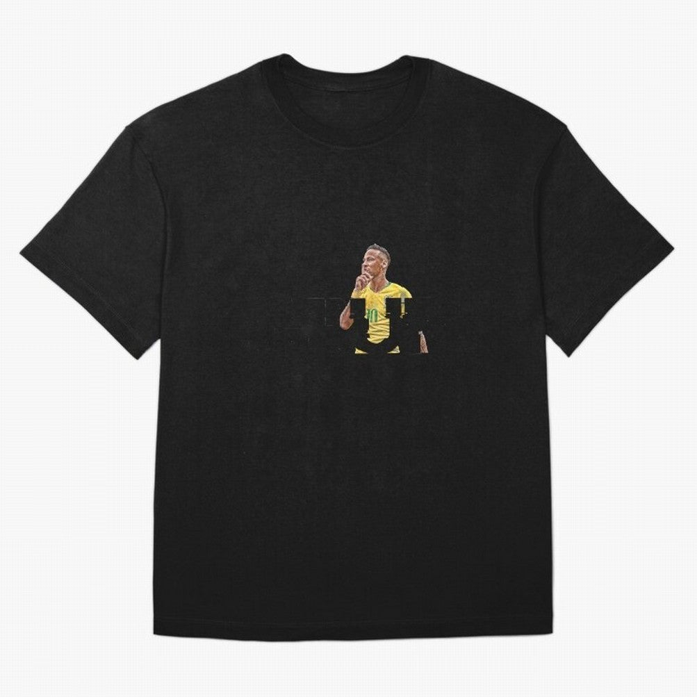 NEYMAR NEVER GIVE UP Premium T-Shirt Celebrate the Next Chapter of FIFA World Cup 2026 for Fans of CR7 and England, Bringing Supporter Pride, Iconic Celebrations, Legendary Names and Global Match Day Energy; Great for Supporters Who Love Legendary