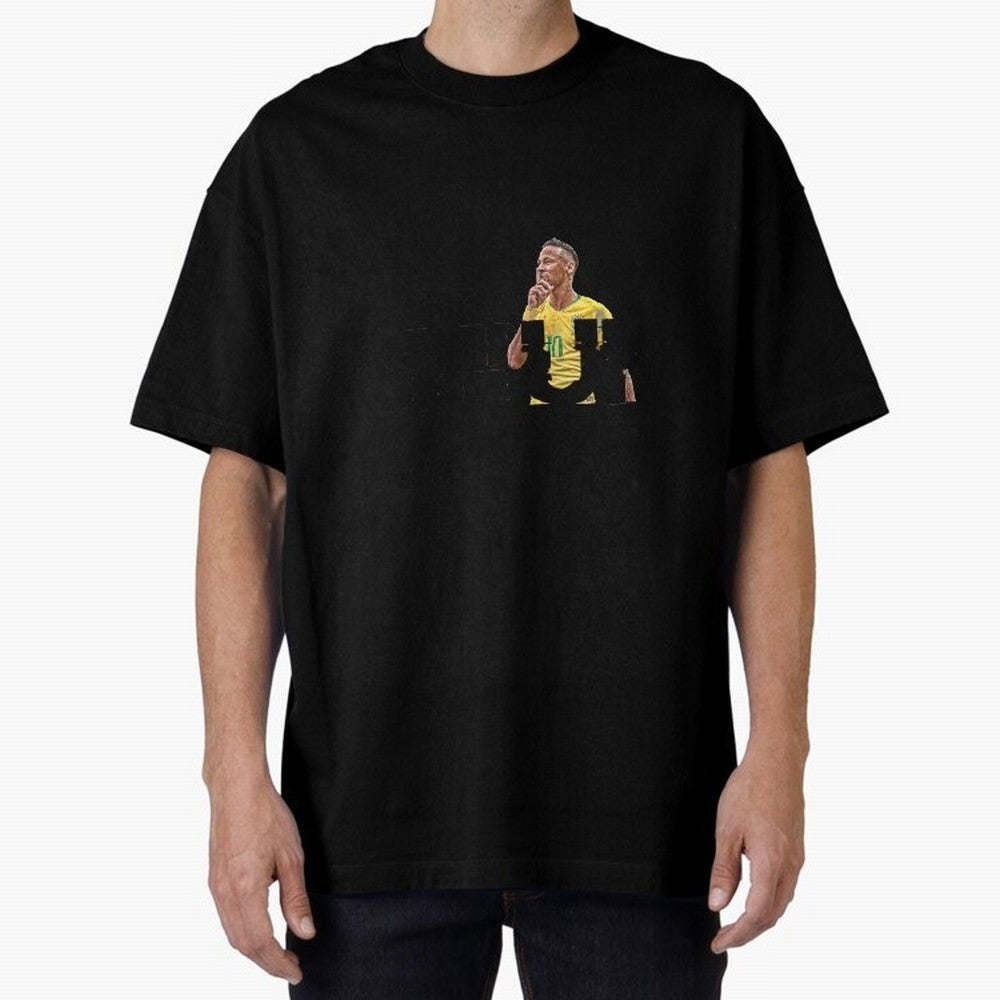 NEYMAR NEVER GIVE UP Premium T-Shirt Celebrate the Next Chapter of FIFA World Cup 2026 for Fans of CR7 and England, Bringing Supporter Pride, Iconic Celebrations, Legendary Names and Global Match Day Energy; Great for Supporters Who Love Legendary