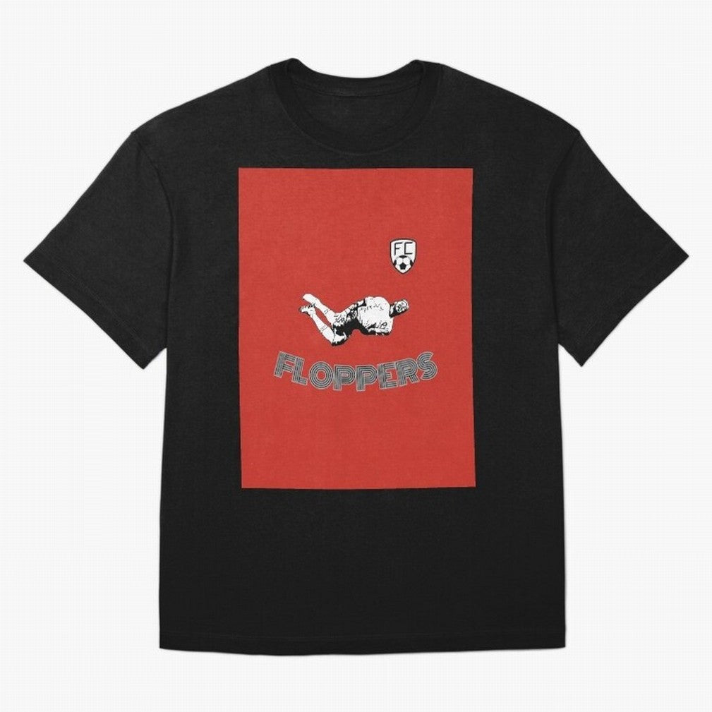 Floppers FC - Unique and Original Design Graphic T-Shirt Wear the Spirit of FIFA World Cup 2026 for Fans of CR7 and Messi and France, Bringing Vintage Soccer Flavor, Modern Football Stars, National Flags and Final Night Emotion; Perfect for Fans,